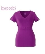 Clothes - breastfeeding Boob Nursing Top with V-Neck