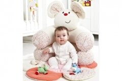 Early Learning Centre Blossom Farm Nibbles Mouse sit me up Cosy