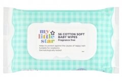 Superdrug My Little Star Fragrance Free Baby Wipes